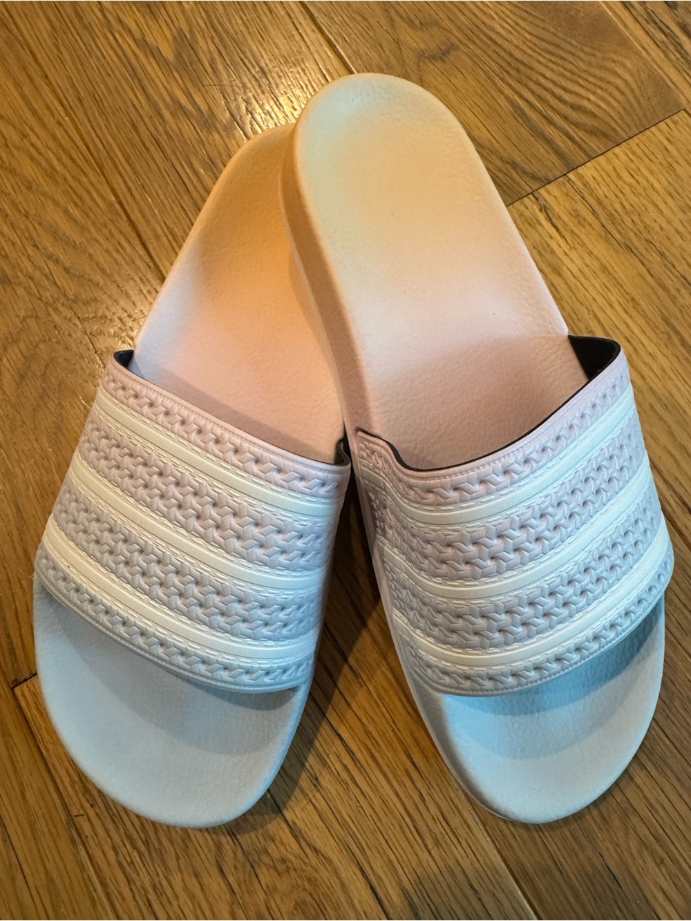 Women's Adidas Adilette Slides-special colorway-Sunrise